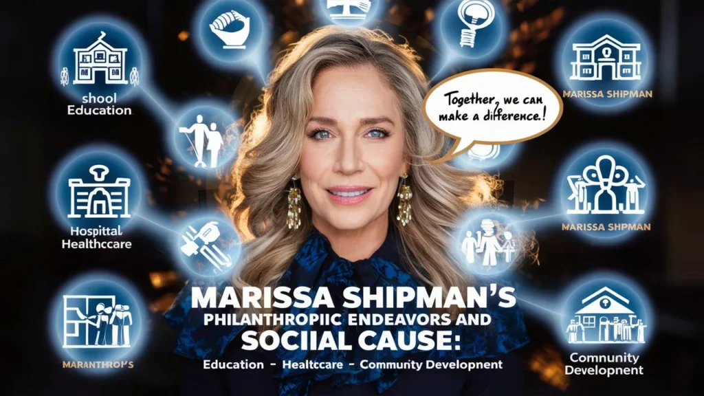 Marissa Shipman's Philanthropic Endeavors And Social Causes