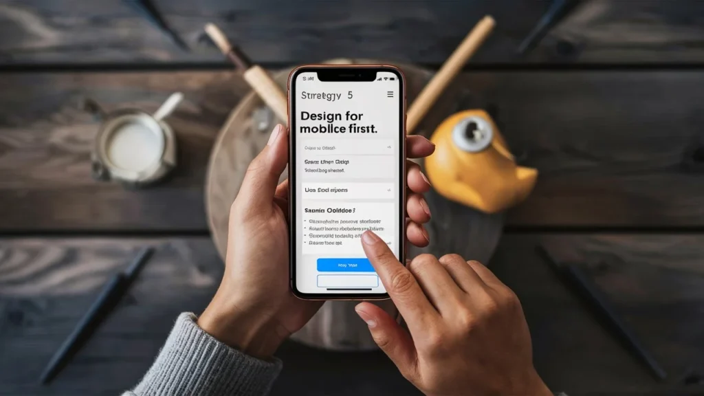 Qiuzziz's Strategy 5: Design for Mobile First