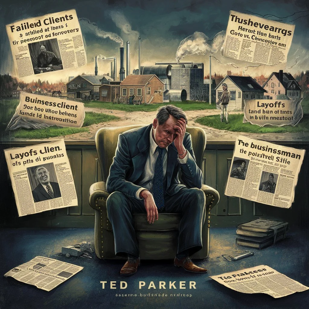 Ted Parker's Business Challenges and Controversies